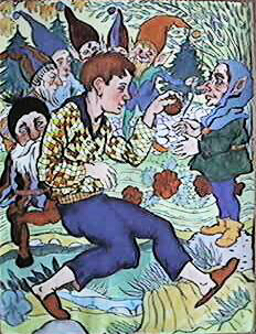 illustration from seventeen poems of fairyland by cornelia schwarz
