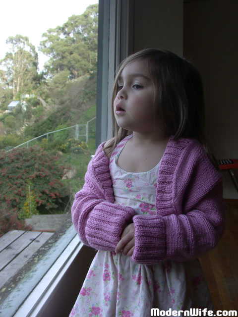 Pink Shrug