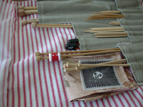 knitting needles case