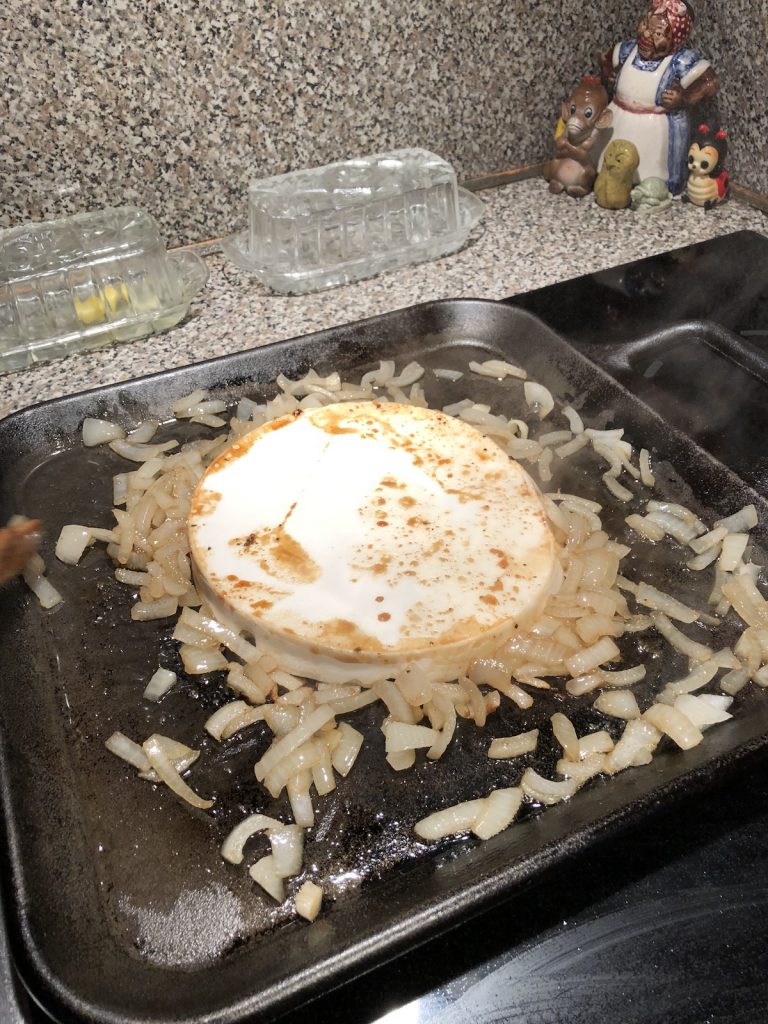 cooking the giant puffball mushroom